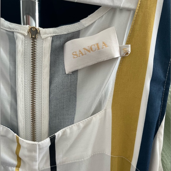 Never worn. Sancia Side Tie Jumpsuit - Picture 2 of 9